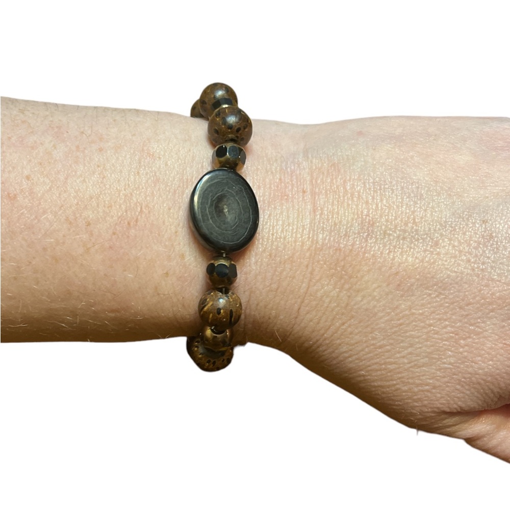 Wooden Bead Bracelet